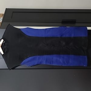 Black and Blue Dress tight fit